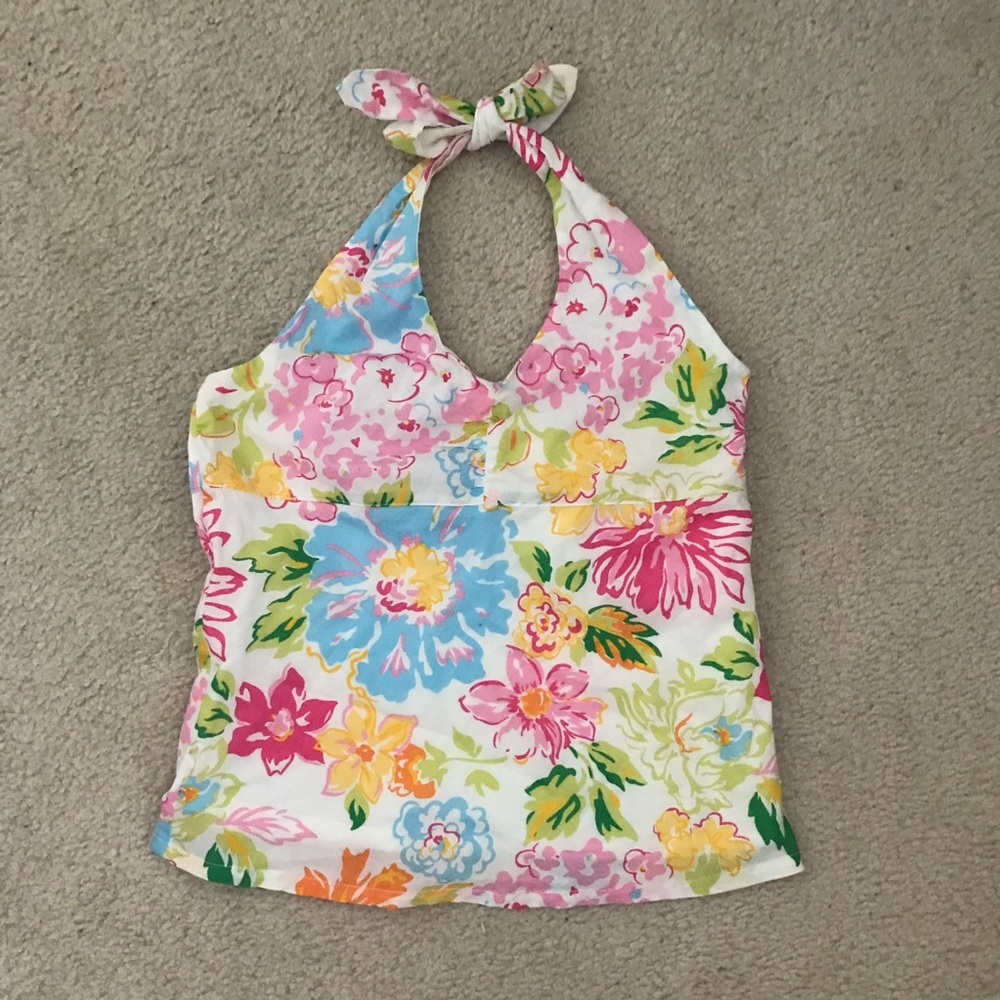 Ralph Lauren floral halter top